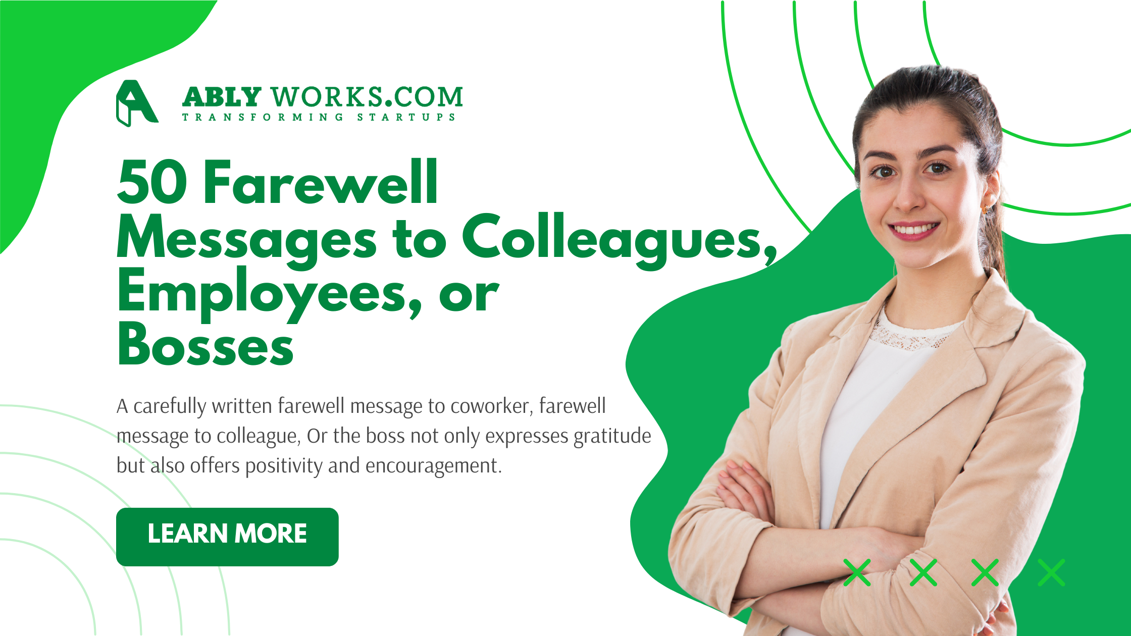 Farewell Messages to Colleagues, Employees, or Bosses